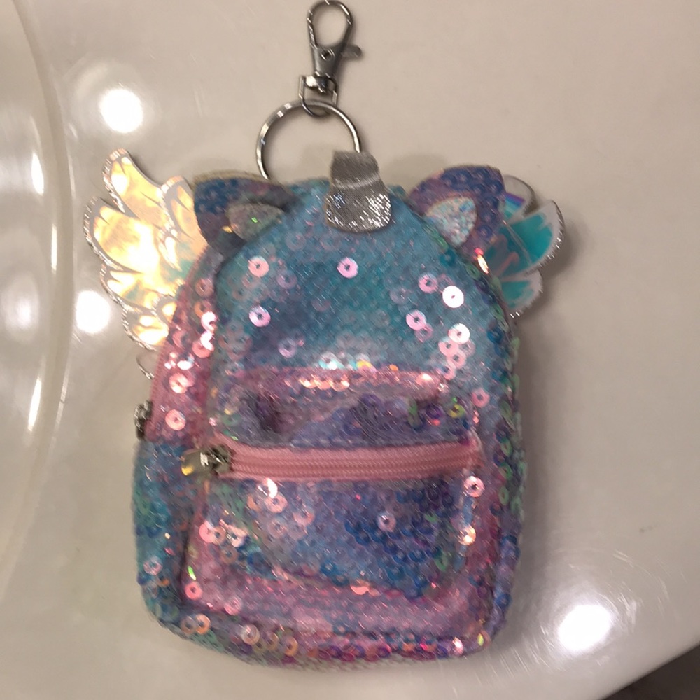 Mini Keychain Backpack coin purse - Picture 2 of 7